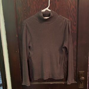 The Limited Dark Gray Turtleneck Top